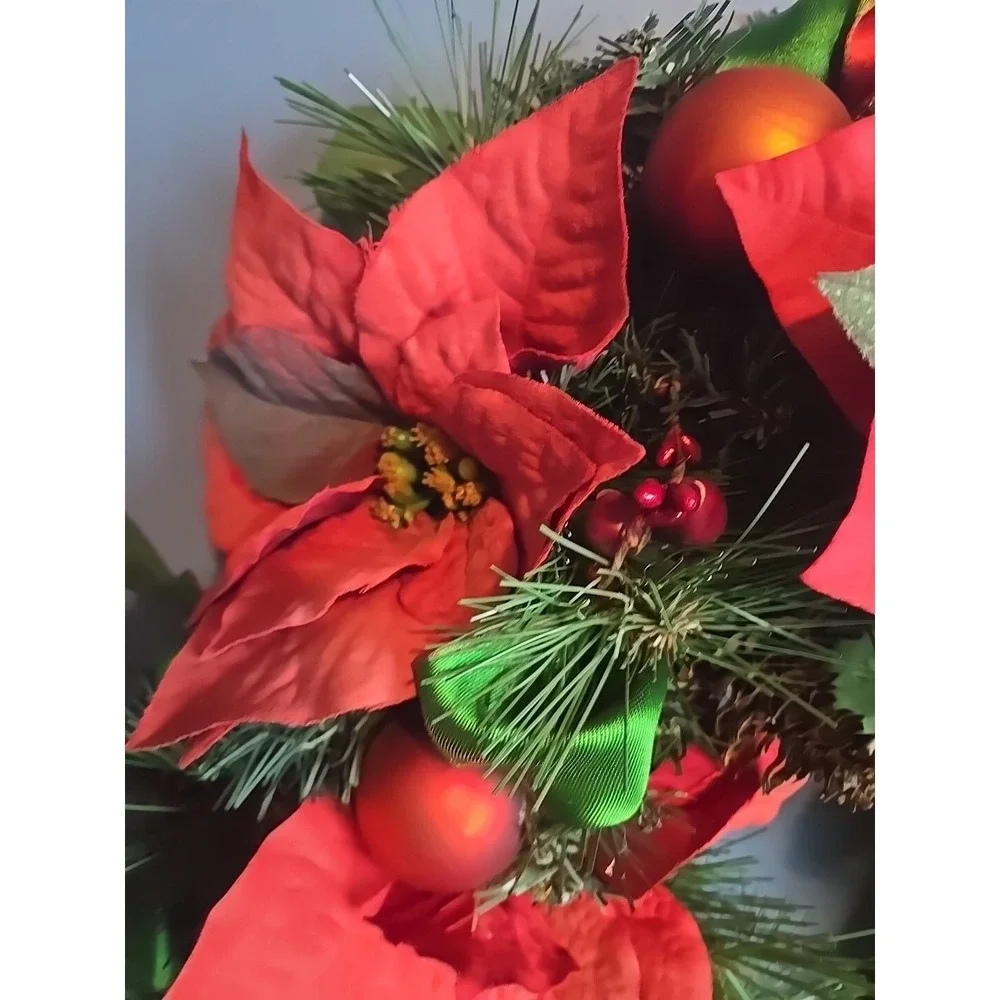 Christmas Wreath Front Door 21